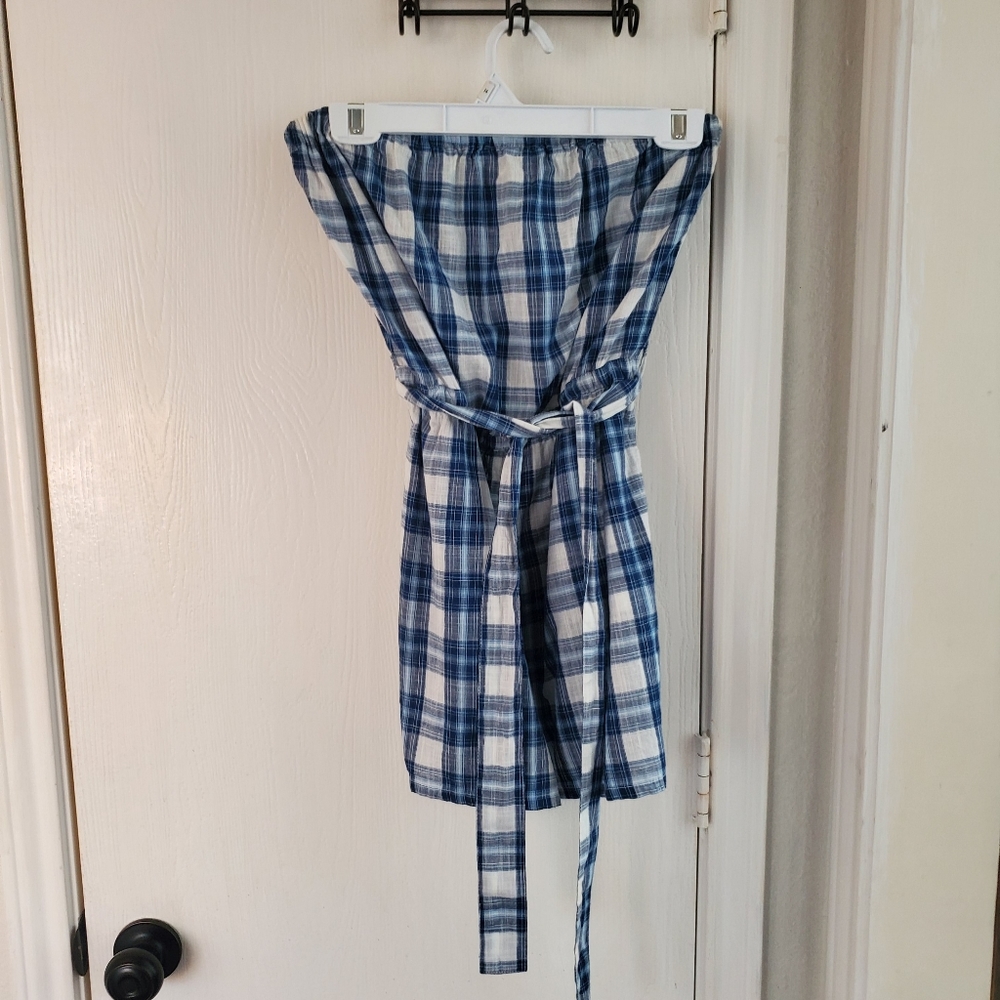 Medium Forever 21 Plaid Romper Never Worn